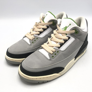 AIR JORDAN 3 RETRO "CHLOROPHYLL" 136064-006 （ライトスモークグレー/クロロフィル/ブラック/ホワイト/セイル）