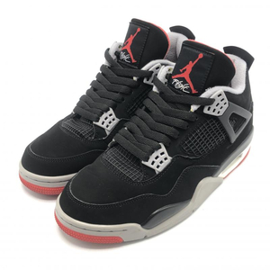 【中古】Nike Air Jordan 4 RetroBred(2019) 26cm 308497-060[240010429543]