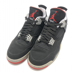 【中古】Nike Air Jordan 4 Retro Bred(2019) 26cm 308497-060[240010431999]