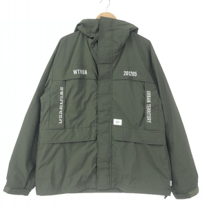 【中古】WTAPS 21SS Sherpa Jacket ジャケット 3 211BRDT-JKM02 グリーン ダブルタップス[240010432016]