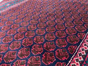 Art hand Auction Tribal rug ★ Good condition ★ 200 x 85 cm Carpet from Herat-Adraskan, Afghanistan Handmade Living room carpet 02AKBRL240519003D, furniture, interior, carpet, Rugs, mat, Carpets in general