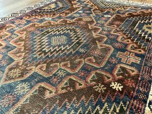 Art hand Auction Tribal rug ★ Exquisite wear ★ 175 x 94 cm Afghanistan, Herat, Sirdan, handmade, natural carpet 02AKBRL240530006D, carpet, Rugs, mat, Rugs, Rugs in general