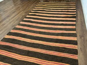 Art hand Auction Tribal Rug ★ Recommended Vintage ★ Large 338 x 141 cm Afghanistan Kilim Handmade Living Room Carpet 02AFAKB240516014E, carpet, Rugs, mat, Rugs, Rugs in general
