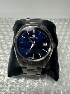 グランドセイコー クオーツ GRAND SEIKO SBGP013 ブルー文字盤　美品！送料無料！