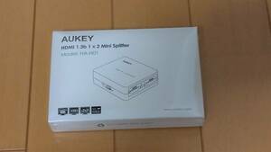 ＡＵＫＥＹ　ＨＤＭＩ２分配器スプリッタ　ＨＡ－Ｈ０１