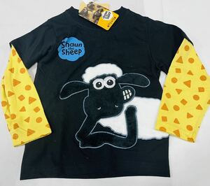 ★5407*激安sale!!新品 こども服/ベビー服 　長袖Tシャツsize100　1枚★ひつじのショーン/Shaun the sheep