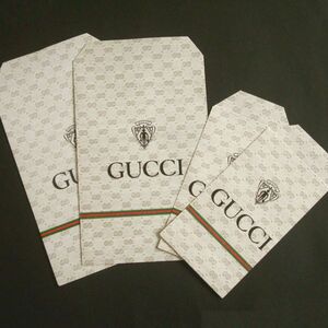 未使用 Gucci グッチ 小物用紙袋 ヴィンテージ イタリア製 送料無料