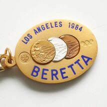 ベレッタ Beretta1984年 ロサンゼルス・オリンピック 記念メダル イタリア製_画像3