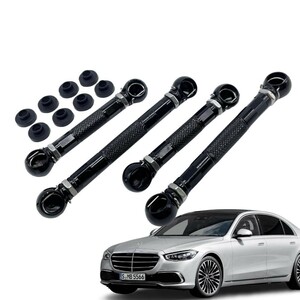  our company original *W223 present S Class S400d S500 lowering kit lowdown Benz air suspension lowering KIT shock absorber down suspension for 1 vehicle 