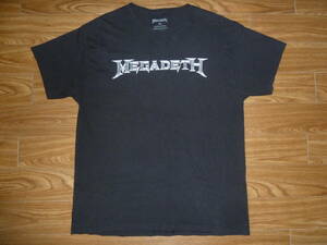 送料込★MEGADETH Tシャツ Lサイズ コピーライト入り 正規品 メガデス オフィシャル