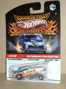 DRAG STRIP DEMONS【Don Prudhomme's Army Snake Vega】Hot Wheels ホットウィール ヴェガ スネーク ベガ