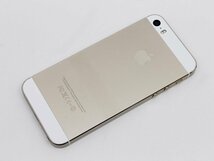 送料無料♪ au iPhone5s 16GB ME334J/A ゴールド 白ロム ネットワーク利用制限○判定 Apple Cランク Y57N 宅配便コンパクト_画像3