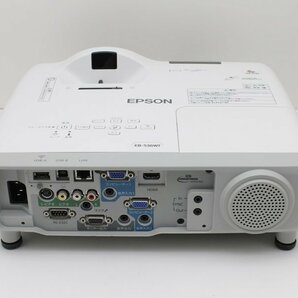 送料無料キャンペーン♪EPSON エプソン EB-536WT 3400lm ランプ使用500～1000時間 超短焦点デスクトップモデル Bランク M75Nの画像5