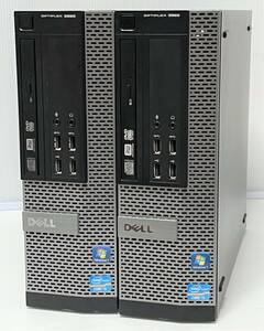 ■ 送料無料 ■ DELL Optiplex 3020 ２台/ i5-4570(3.20 GHz) / 8GB / SSD 128GB / Windows10 x64 BIOS最新