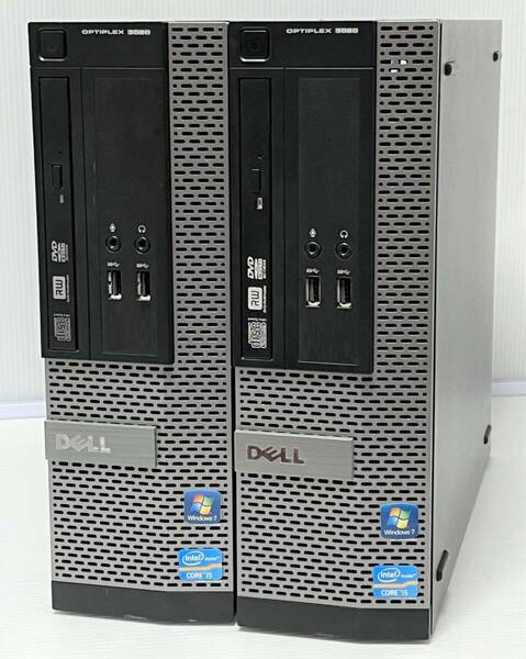 ■ 送料無料 ■ DELL Optiplex 3020 2台 / i5-4570(3.20 GHz) / 8GB / SSD 128GB / Windows10 x64 BIOS最新②