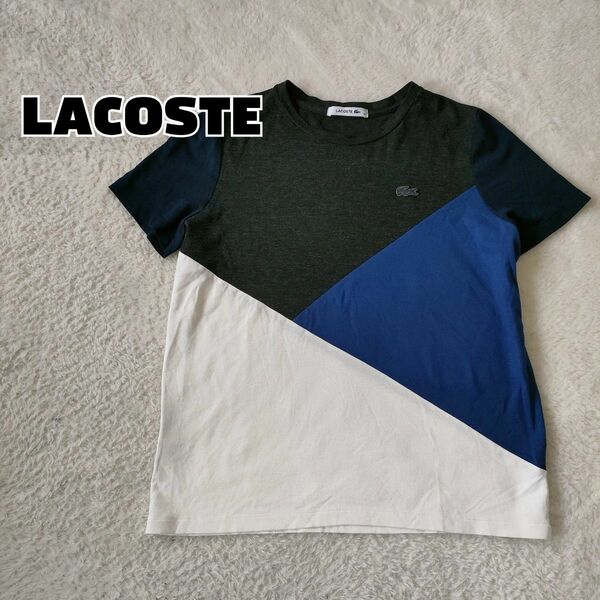 ラコステ LACOSTE Tシャツ マルチカラーワンポイント Tシャツ