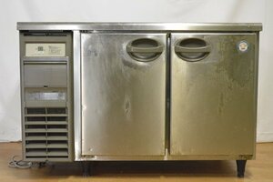 2016年製 フクシマ 冷蔵コールドテーブル 台下 ヨコ型 YRW-120RM2 W1200×D750×H800 業務用 厨房 中古★94111