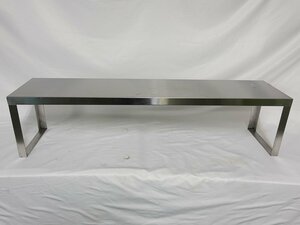  stainless steel on shelves W1040×D250×H250 business use kitchen used *76355