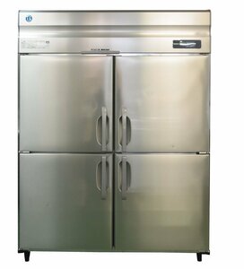 2021年製 業務用 ホシザキ タテ型冷蔵庫 4ドア HR-150A-1-ML W1500×D800×H1910 業務用 厨房 中古★94019