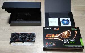 【動作品】GIGABYTE GTX 1070 VRAM 8GB ②