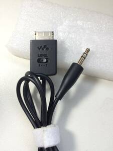 ★即決★美品★SONY/ソニー純正★WMC-NWR1★WALKMAN/ウォークマン録音用ケーブル★動作品★