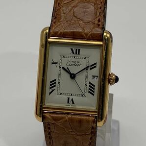 ☆【売り切り】Cartier（カルティエ）腕時計 マストタンク クォーツ QZ 925の画像1