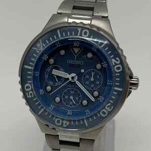 ●【売り切り】SEIKO（セイコー）メンズ腕時計 V14J-0B10 ソーラー