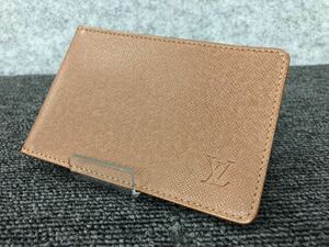 □【売り切り】LOUIS VUITTON ルイヴィトン タイガ 二つ折り財布 カードケース パスケース