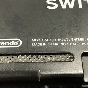 △【売り切り】任天堂 Nintendo Switch ニンテンドー スイッチ HAC-001 ※通電、初期化確認済みの画像8