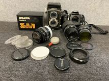 ◆【売り切り】レトロカメラ、レンズまとめ売り 一眼レフ MINOLTA、kenko、OSAWA他_画像1
