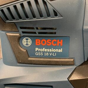 ☆【売り切り】BOSCH オービタルサンダー GSS 18 v-LI ※バッテリー無の画像5