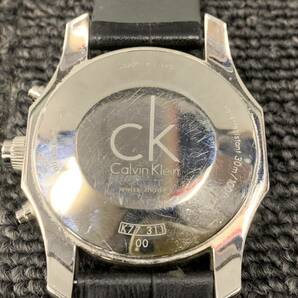 □【売り切り】Calvin Klein カルバンクライン クロノグラフ クォーツ 腕時計 K77 311の画像5