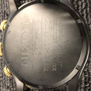 □【売り切り】NIXON ニクソン クロノグラフ SIMPLIFY THE 51-30CHRONO 15Gクォーツ 腕時計の画像6