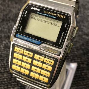 ◆【売り切り】CASIO カシオ データバンク 150 デジタル クォーツ 腕時計 DBC-1500の画像1
