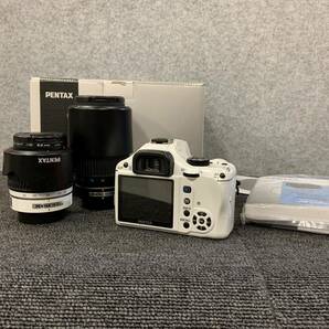 ■【売り切り】PENTAX（ペンタックス）デジタル一眼レフカメラ K-x LENS SMC PENTAX-DAL f3.5-5.6 18-55mm AL f4-5.8 55-300mm EDの画像2