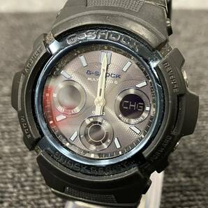 △【売り切り】CASIO カシオ G-SHOCK MULTIBAND6 電波ソーラー アナデジ 腕時計 AWG-M100A の画像1