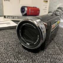 ◎【売り切り】JVC デジタルビデオカメラ Everio エブリオ GZ-E225-T 2012年製　※バッテリー、充電器欠品_画像3