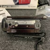 ◎【売り切り】JVC デジタルビデオカメラ Everio エブリオ GZ-E225-T 2012年製　※バッテリー、充電器欠品_画像7