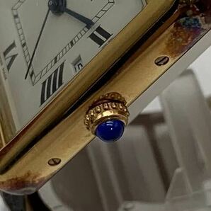 ☆【売り切り】Cartier（カルティエ）腕時計 マストタンク クォーツ QZ 925の画像2