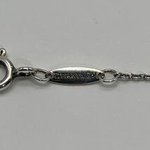 ◯【売り切り】Tiffany&Co.（ティファニー）エルサペレッティ ビーン シルバーネックレス Ag925_画像5