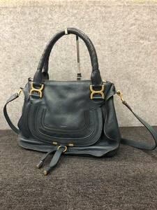 △【売り切り】Chloe クロエ 2WAY レザー ハンドバッグ ショルダーバッグ 