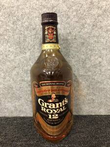 △【売り切り】Grant's ROYAL グランツ 12years old スコッチ ウイスキー 750ml ※未開封品