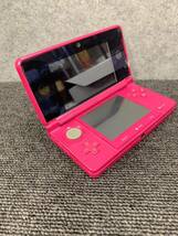 ◆【売り切り】Nintendo ニンテンドー 3DS CTR-001 グロスピンク ※箱あり、通電確認済み、付属全てあり_画像2