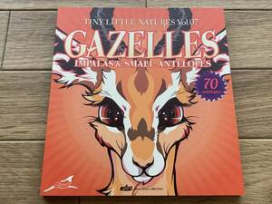 GAZELLES　TINY LITTLE NATURES　Vol.07　IMPALAS & SMALL ANTELOPES　mofuwa(モフワ)　イラスト動物図鑑/BG