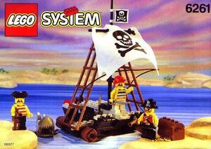 LEGO 6261 Raft Raiders 海ぞくのいかだ