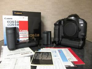 Canon EOS-1V HS ボディ BP-E1他おまけ多数