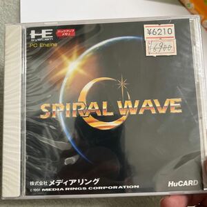 新品未使用 PCエンジン スパイラルウェーブ