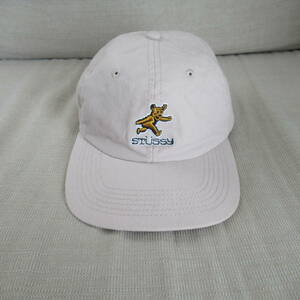 * быстрое решение включая доставку * Bear STUSSY CAP колпак шляпа Old old oldstussy Stussy бежевый Tracker колпак медведь bear 6 panel 