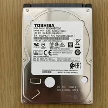 TOSHIBA 2.5インチHDD 2TB MQ04ABD200【中古】_画像1