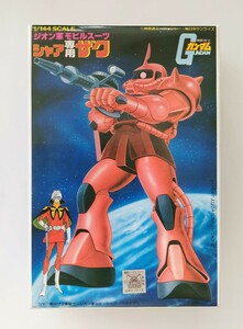 機動戦士ガンダム　プラモデル　シャア専用ザク